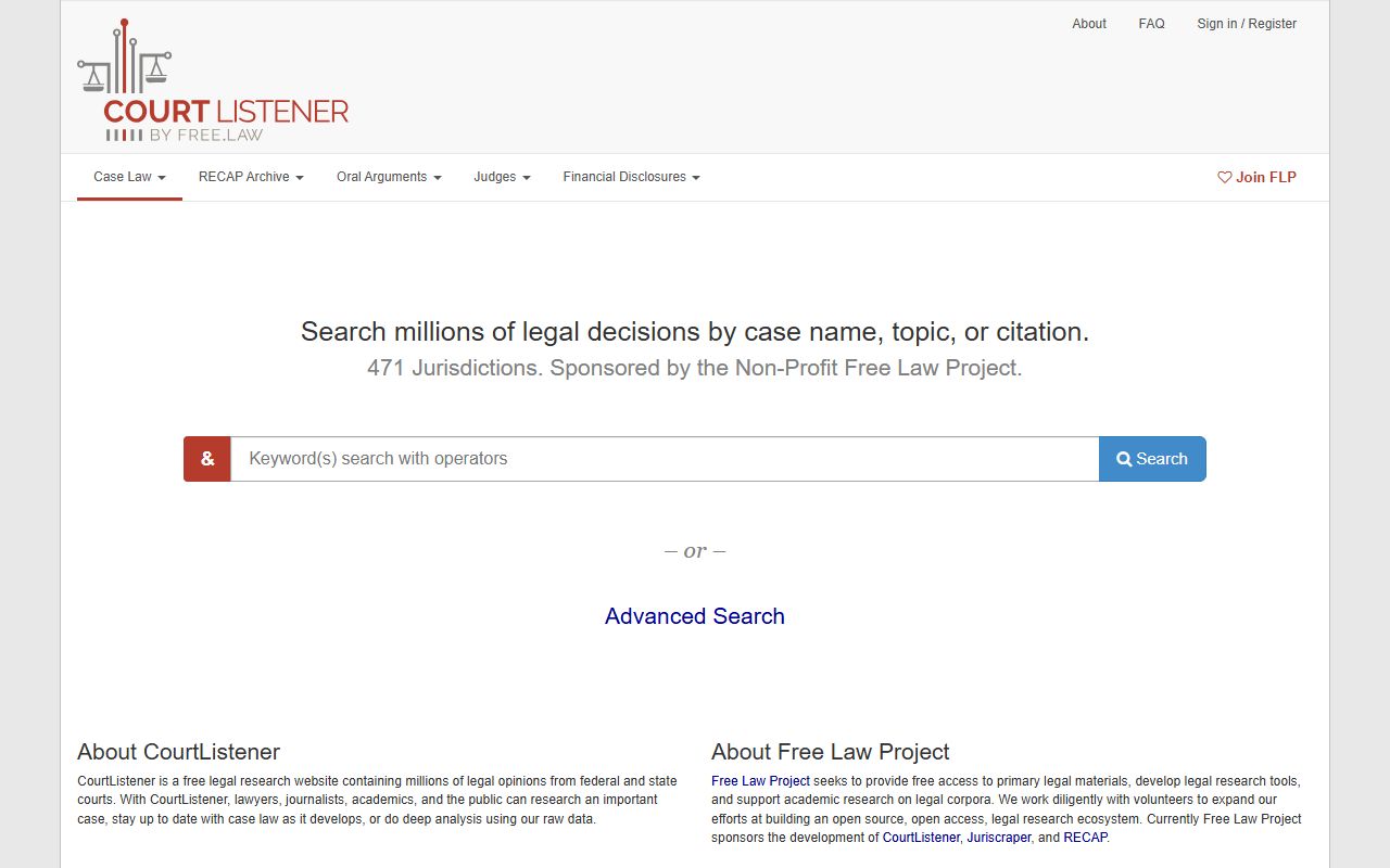 Rooks County court records CourtListener research alternative